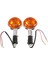 Motosiklet Amber Yuvarlak Turn Sinyalleri Işıklar Yamaha Yolu Yıldızı Virago V Star 85-99 2 Paket Için (Yurt Dışından) 1