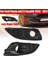 1 Çift Ön Tampon Alt Petek Sis Lambası Surround Izgara Sis Lambası Kapak Ford Fiesta Mk7 Facelift 2013-2017 (Yurt Dışından) 3