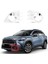 Toyota Corolla Cross 2020 2021 Abs Krom Ön Sis Işık Lamba Çerçeve Kapak Dışar Garnitörü (Yurt Dışından) 2