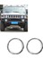 1paır Araç Ön Tampon Sis Lambası Trim Hummer Için Kapak H2 2003-2009 Krom Sis Işığı Çerçevesi Dış Dekoratif (Yurt Dışından) 5