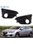1 Çift Ön Tampon Sis Lambası Kapağı Izgara Çerçevesi 57731FL23A 57731FL22A 57731-FL23A Subaru Impreza Için 2017-2018 (Yurt Dışından) 3