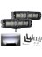 2pcs 6 Inç LED Işık Çubuğu, 80W Sisli Off Off Yol Işıkları Kamyon Suv Atv Tekne Motosikleti, Beyaz Işık Için Iş Işık Çubuğu (Yurt Dışından) 4