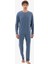 Erkek Pijama Takımı 40784 - Mavi 4