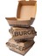 Baskılı Hamburger Kutusu 12X12X8 cm 9