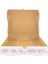 Delicious Pizza Beyaz B Dalga 40.5X40.5X5 cm Pizza Kutusu 3