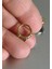 Cerrahi Çelik Gold Daith , Septum, Helix Kilitli Halka Piercing-Ölçü : 8mm X1,2mm-1 Adet 4