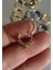 Cerrahi Çelik Gold Daith , Septum, Helix Kilitli Halka Piercing-Ölçü : 8mm X1,2mm-1 Adet 5