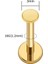 Cerrahi Çelik Bar Içinden Vidalı Labret Piercing-Dudak-Helix, Tragus, Bar Uzunluğu 8mm-1 Adet 5