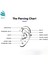 Nokta Zirkon Taşlı Bioplastik Piercing Set 2 Adet Piercing 4