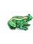 Swaroski Taşlı Tekli Kurbağa ALK1963 2
