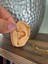 %100 316 L Cerrahi Çelik Zincirli Spayk Uçlu Halka Piercing - Halka Çapı 10 mm - 1 Adet 3