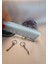 %100 316 L Cerrahi Çelik Zincirli Spayk Uçlu Halka Piercing - Halka Çapı 10 mm - 1 Adet 6
