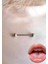 %100 316 L Cerrahi Çelik Dil Piercingi -Bar uzunluğu 18mm/ Top Çapı 6mm- 1 Adet 2
