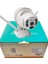 360 Dönebilen Kablosuz Wifi Ip Kamera Speed Dome 1080p FullHD Gece Görüşlü Hareketli Dış Mekan Sesli New Edition 12