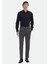 Siyah Düz Slim Fit Dokuma Klasik %100 Pamuk Gömlek 2