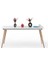 Bistro 160X80 cm / Dikdörtgen Mutfak Masası / Mutfak Yemek Masası / Dikdörtgen Masa / Beyaz 3