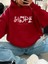 Hope Yazı Baskılı Içi Polarlı Kapüşonlu Sweatshirt 1