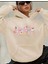 Hope Yazı Baskılı Içi Polarlı Kapüşonlu Sweatshirt 1