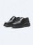 Siyah Deri Smart Casual Ayakkabı 2