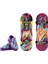 Skate Retro Temalı Ikili Parmak Kaykay ve Ayakkabı 1
