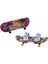 Skate Retro Temalı Ikili Parmak Kaykay ve Ayakkabı 2