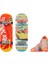 Skate Retro Temalı Ikili Parmak Kaykay ve Ayakkabı - Model 2 1