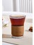 Leather Cool Touch Latte Bardağı 210 ml Kahverengi 11