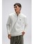 Pamuklu Regular Fit Yarım Fermuarlı Dik Yaka Sweat Erkek Sweat EM580 1