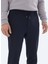 Lacivert Dokuma Jogging Fit Casual Pantolon 3
