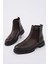 Chelsea Hakiki Deri Çift Fermuarlı Garantili Erkek Kışlık Bot 1