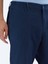 Lacivert Dokuma Jogging Fit Casual Pamuk Karışımlı Pantolon 3