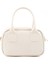 Kırışık Dokulu Krem SHK217 Fiyonklu Suni Deri, Tek Bölmeli, Fermuarlı,kolon Askılı, El, Kol ve Omuz Çantası 3