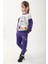 Mor Kız Çocuk Eşofman Takımı 6