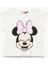 Pamuklu Pullu Payetli Bisiklet Yaka Kısa Kollu Lisanslı Minnie Mouse Tişört 7