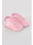 Lisanslı Pembe Bağcıklı Kız Bebek Ayakkabı 2