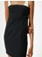 Mini Kalem Elbise Renk Kontrastlı Askılı Slim Fit 10
