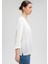 V Yaka Ekru Bluz 1210798-70057 19