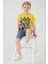 Yellow Hero Sarı Erkek Çocuk Bermuda Takım 4