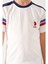 Coffee With White Stripe Krem Erkek Çocuk Bermuda Takım 9