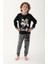 D4821-3 Erkek Çocuk Pijama Siyah 6