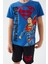Heros Mavi Erkek Çocuk Bermuda Takım 5