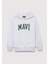 Logo Baskılı Kapüşonlu Gri SWEATSHIRT6610110-88467 5