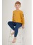Ribbon Kahverengi Erkek Çocuk Uzun Kol Pijama Takım 6