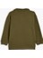 Polo Yaka Sweatshirt At Baskılı Uzun Kollu Şardonlu 5