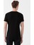 Erkek V Yaka Streç Siyah Basic Tişört 061748-900 2