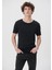 Ribana Detaylı Siyah Tişört 063747-900 7