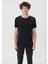 Ribana Detaylı Siyah Tişört 063747-900 9