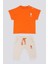 Color Harmony Turuncu Erkek Bebek T-shirt Pantolon Takım 5