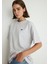 Bisiklet Yaka Basic Gri Tişört 1612188-80196 19