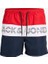 Jpstfiji Jjswim Colorblock Sn Kırmızı Erkek Deniz Şortu 12227260-Chine 3